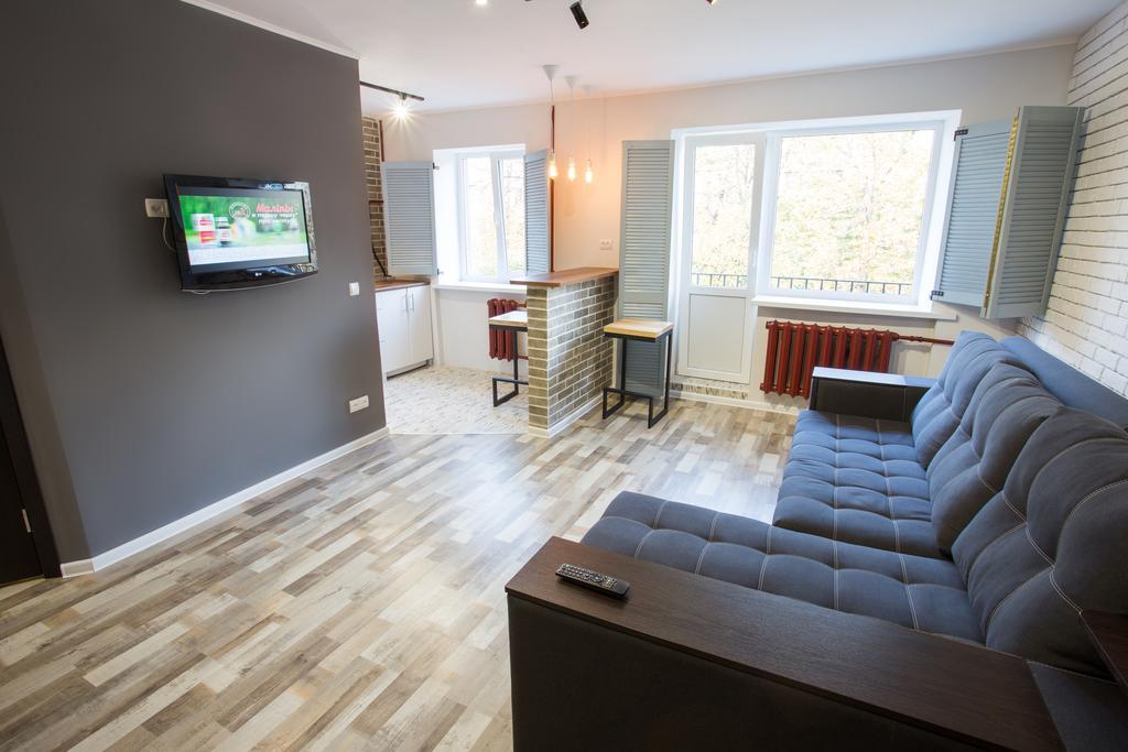 Loft Apartment Near Botanical Garden Charkov Exteriér fotografie