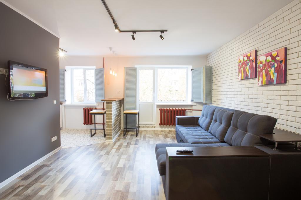 Loft Apartment Near Botanical Garden Charkov Exteriér fotografie